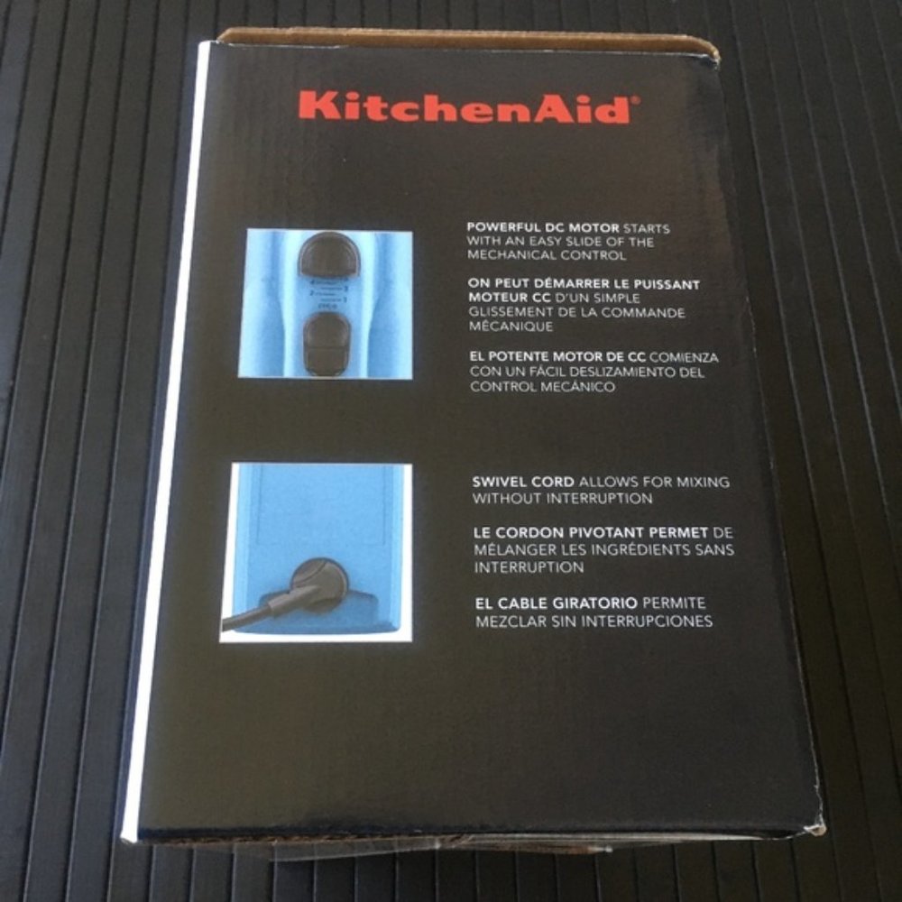 brand new in box BLUE VELVET KitchenAid Ultra Power 5-Speed Hand Mixer - Picture 5 of 13